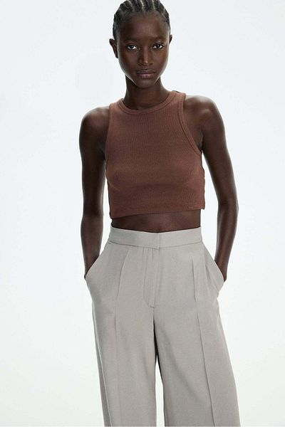 H&M Cropped vest top