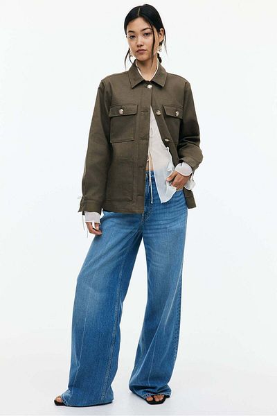 H&M Cotton utility jacket