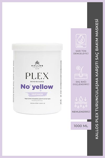 Kallos Cosmetics Kallos Plex Anti-Orange Hair Care Mask 1000ml