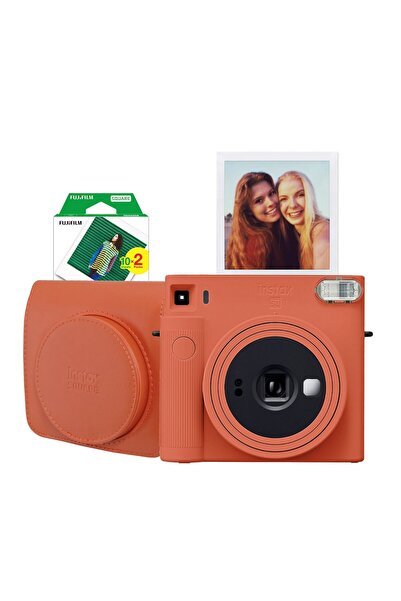 Fujifilm Instax SQ1 Terracotta Turuncu Fotoğraf Makinesi ve Hediye Seti 4