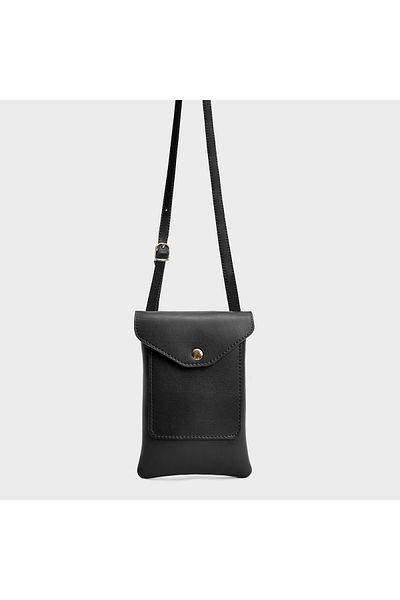 Mudo Leather Look Covered Phone Bag