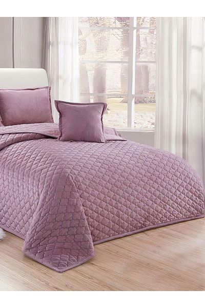 Generic 6 Pieces Comforter Set For All Season King Size 220X240Cm Velvet Bedding Set