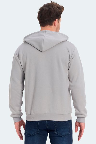 Slazenger Ανδρικό φούτερ KOZZAX σε γκρι χρώμα