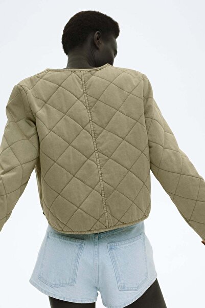 H&M Quilted cotton jacket
