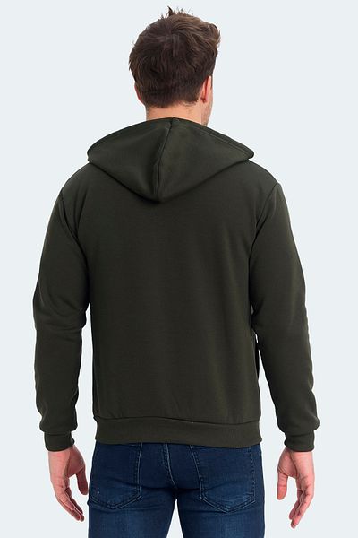 Slazenger KOZZAX Χακί Φούτερ για Άντρες