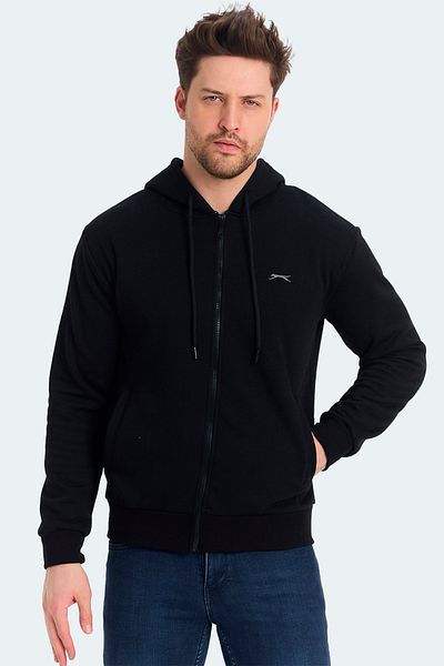 Slazenger Мъжки черен суитшърт KOZZAX