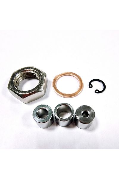 Choice Silver Stainless Steel Exhaust Catalytic Converter M18X1.5 J-Style O2 Oxygen Sensor Defouler Restric