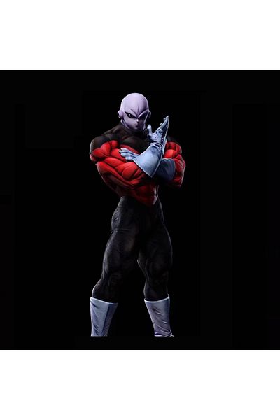 Choice no box Anime Dragon Ball Z Jiren Figure Three Hands Replaceable Full Power Jiren 25cm Pvc Action Fig