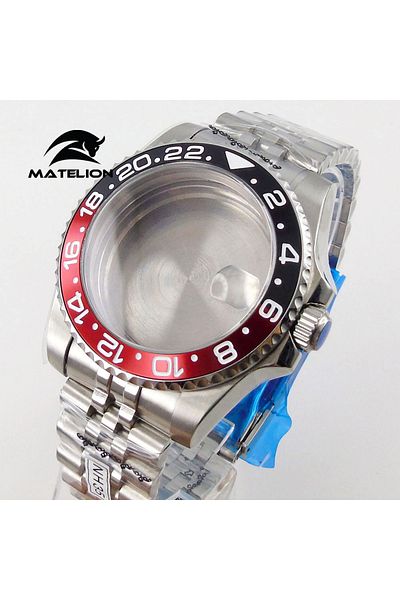 Choice fit NH35 NH34 NH36 A solid-cyclop Matelion 200M Diving Case 40mm Fit NH35 NH36 NH34 GMT ETA 2824 PT5