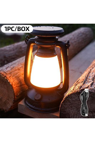 Choice Retro Retro Horse Light Charging Decoration Atmosphere Light Led Desk Lamp Outdoor Camping Bar Light