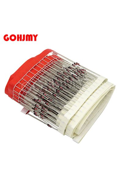 GOHJMY 100pcs 1n60p 1n60 Schottky Diode 45v Germanium Diode Tv Fm Radio Detection Dip