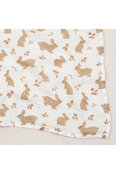 Choice S157 100% قطن 120*110 سم 2 طبقات منشفة حمام للأطفال حديثي الولادة لفاف...