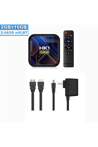 Yitukeji EU Plug 2GB 16GB HK1 RBOX K8S Android 13 TV BOX RK3528 64GB 32GB 16GB 2.4G 5G WIFI BT 4.0 8K Vedio D
