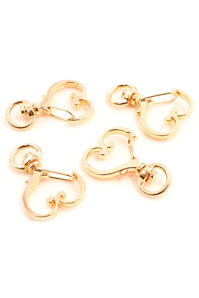 Choice AB1-39 10 قطع من خطافات زناد على شكل قلب قطة لسلسلة المفاتيح وخطافات م...