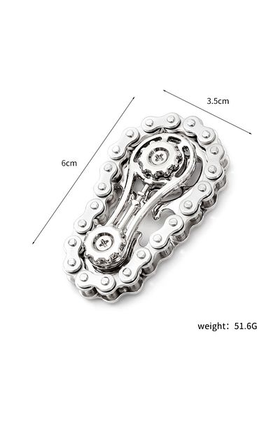 Choice NO.5231 Sprockets Flywheel Fingertip Gyro Fidget Spinner Antistress Anxiety Metal Bike Chains EDC Sp