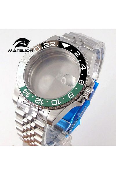 Choice fit NH35 NH34 NH36 I solid-cyclop Matelion 200M Diving Case 40mm Fit NH35 NH36 NH34 GMT ETA 2824 PT5