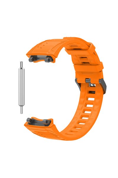 Choice Orange Silicone Strap For Amazfit T-rex 3 Smart Watch Strap Watchband T-rex3 Sport Band With Strap T