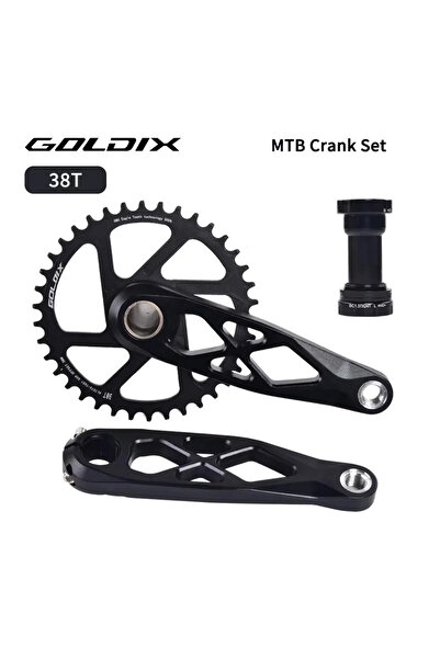 Choice كرنك BB68 38T 175 مم GOLDIX مجموعة كرنك دراجة جبلية CNC مجوفة 165/170/...