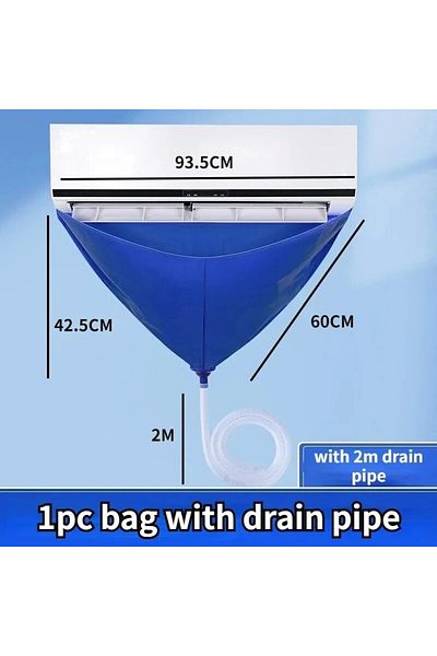 Choice 95cm 1hp 1pc 1-6ps Summer Ac Cleaning Kit Air Conditioner Bag With Drain Pipe Cleaner Waterproof Con
