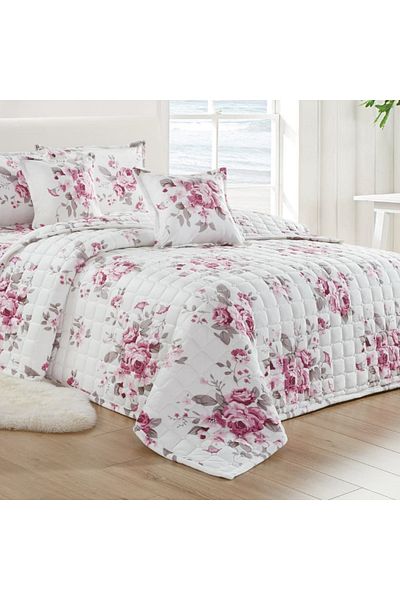 Generic 4 Pieces Floral Comforter Set For All Season Single Size 160X210Cm Velvet Bedding Set
