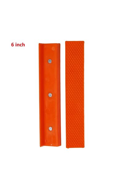Choice Silver 2pcs 4/5/6 Inch Magnetic Soft Pad Jaw Rubber For Metal Vise Bench Machine Tools For Metal Vis
