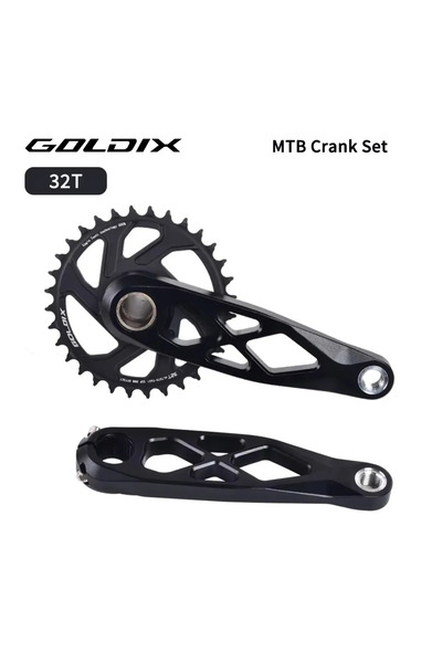 Choice كرنك و32T 170 مم GOLDIX دراجة جبلية كرنك CNC مجوف 165/170/175 مم كرنك ...