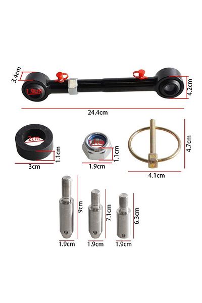 SPEEDRACING 2.5-6" Lifts Front Sway Bar Links Disconnects For Jeep Wrangler JK JKS 2/4 Doors 2007-2018 Adjust...