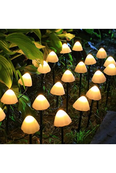 Choice 0-5 واط 3.5 متر 10 أضواء بيضاء دافئة LED أضواء الفطر الشمسية أضواء الش...
