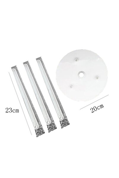 Choice إطار دعم الكيك متعدد الطبقات مقاس 10 بوصات، حامل عملي، قالب دائري لدعم...