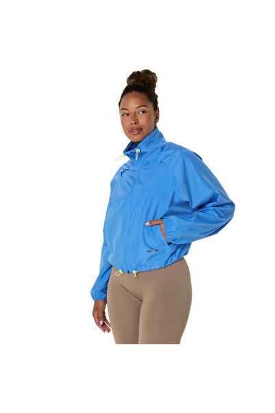 Asics Nagıno Actıbreeze Short Jacket Kadın Mavi 2032d146-401