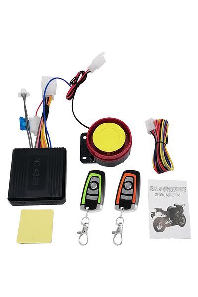 Choice A Universal Motorcycle Anti-theft 125db Engine Start Remote Control Key Waterproof Motorbike Scoote.