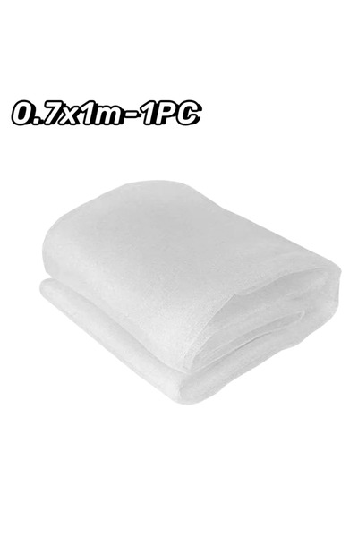 Choice6 غطاء شبكي كبير لأشجار الفاكهة أبيض 0.7 × 1 متر - قطعة واحدة مع سحاب و...