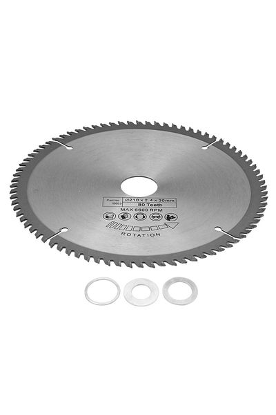 Choice A Saw Cutting Blade Wood Cutting Blade 210mm 80 Teeth Bore Diameter 30mm Circular Saw Blade With 3 .