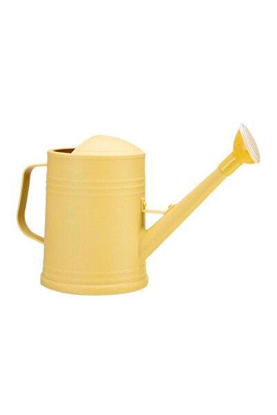 Choice1 علبة سقي صفراء ذات فوهة طويلة مع رأس رش قابل للفصل، علبة سقي زهور سعة...