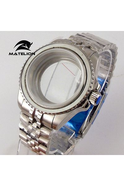 Choice fit NH35 NH34 NH36 glass-flat Matelion 200M Diving Case 40mm Fit NH35 NH36 NH34 GMT ETA 2824 PT5000