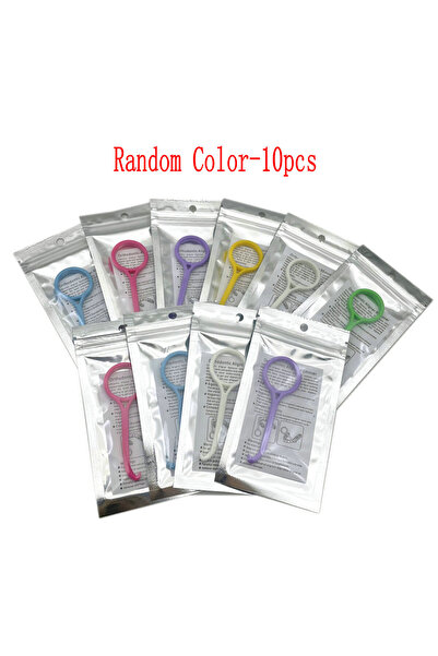 Choice 10 قطع - لون عشوائي 10 قطع أداة إزالة تقويم الأسنان خطاف محاذاة تقويم ...