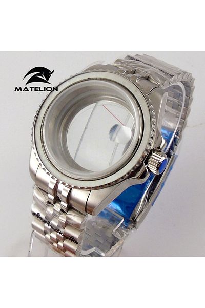 Choice fit NH35 NH34 NH36 glass-cyclop Matelion 200M Diving Case 40mm Fit NH35 NH36 NH34 GMT ETA 2824 PT500