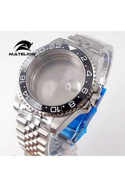 Choice fit NH35 NH34 NH36 D solid-cyclop Matelion 200M Diving Case 40mm Fit NH35 NH36 NH34 GMT ETA 2824 PT5