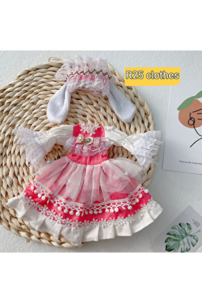 Choice مجموعة ملابس كاملة 30 سم R-25 دمية 1/6 30 سم أنمي Bjd Reborn Kawaii Gi...