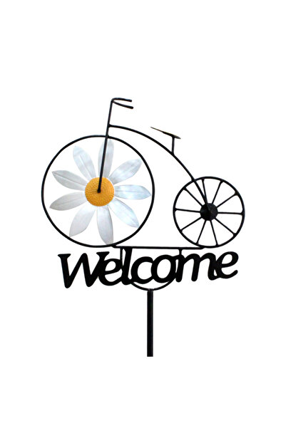 Choice ديكور طاحونة هوائية على شكل زهرة الأقحوان للحديقة الخارجية، ديكور طاحو...