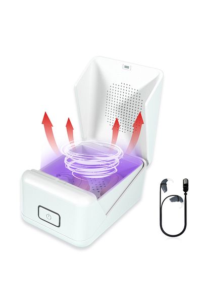 ARPTUR Dryer for Hearing Aid Electronic Dehumidifier Removes Sweat & Moisture Efficiently