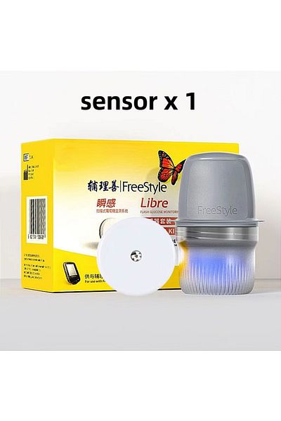Choice sensor 1pcs [EXP 06-30-2025] Freestyle Libre 24h Real Time Monitoring Blood Glucose Meter Tester Sen