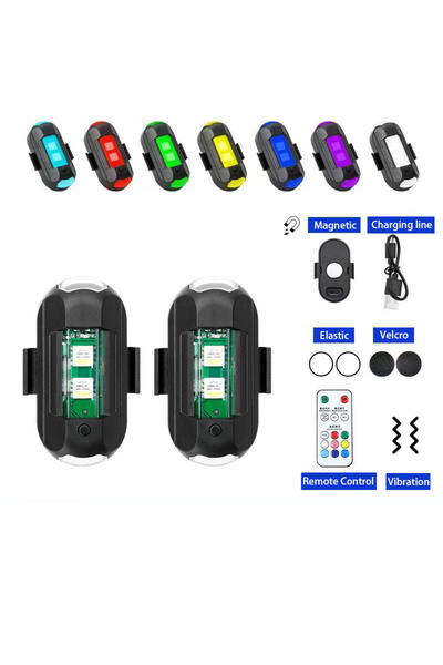 Choice1 2 ضوء 1 جهاز تحكم عن بعد BLALION ضوء دراجة نارية طائرة بدون طيار ضوء ...