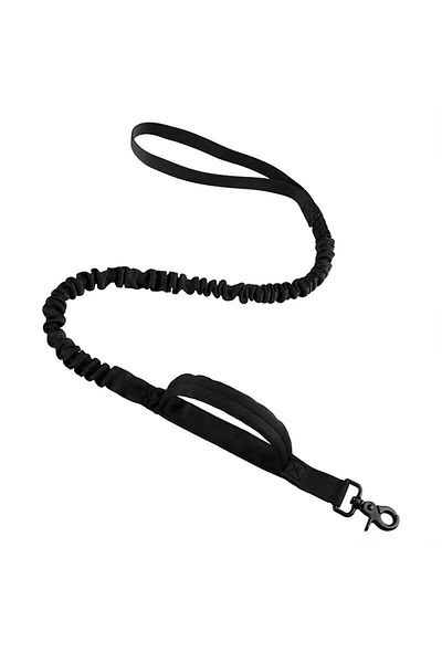 Choice black Pet Traction Rope Tactical Dog Leash Outdoor Training Large DogsRetractable Explosion-proof Do