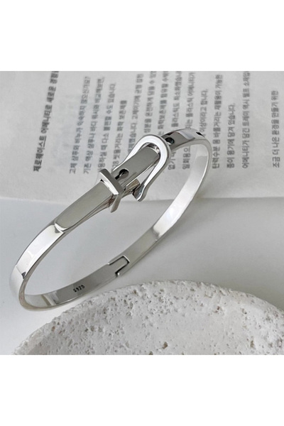 Choice Bracelet Foxanry Silver Color Belt Geometric Bracelet For Women Couple...