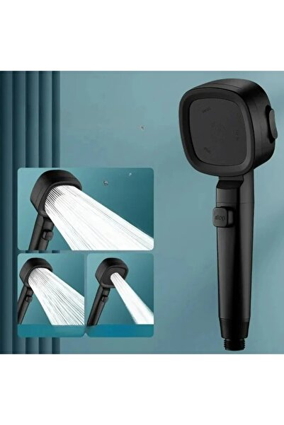 Choice1 رأس دش أسود عالي الضغط موفر للمياه، 3 أوضاع، رؤوس دش قابلة للتعديل، إ...