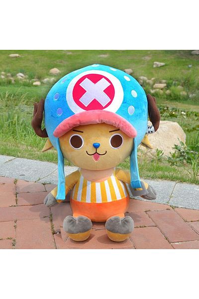 Choice 45cm Tony Tony Chopper One Piece Cartoon Classic Tony Tony Chopper Kawaii Doll Large Size Plush Toy