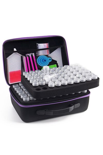 Choice 120 White Tool New DIY Diamond Painting Tool Storage Container Storage Box Beads Nail Art Jewelry Rh