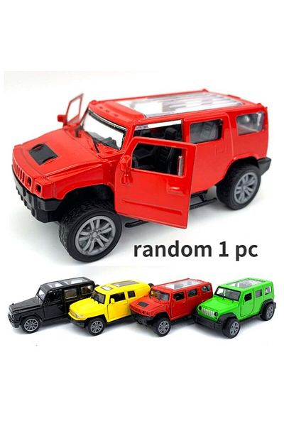 Choice Random 1 Pc Random 1 Pc 1/48 Alloy Pull Simulation Off-road Vehicle Model High Simulation Vehicle Mo
