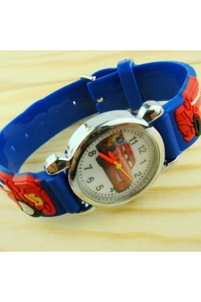 Choice Red Cars Lightning Mcqueen Animation Peripheral Cartoon Cute Boy And Girl Pointer Electronic Watch C